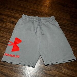 SOLD Under Armour Men's UA Rival Fleece Big Logo 10" Shorts Size M